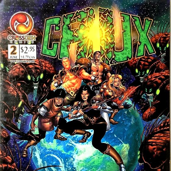Crossgen Comics, Crux #2, June 2001, NM 9.4 by Waid, Epting, Magyar & D'Armata - Picture 1 of 4